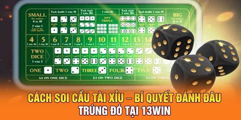 Cách Soi Cầu Tài Xỉu – Bí Quyết Đánh Đâu Trúng Đó Tại 13Win